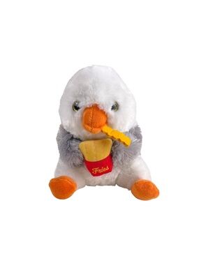 Seagull with French Fries Stuffed Animal